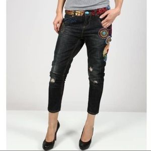 Desigual Damen Loose Fit Jeans size 44 (14)